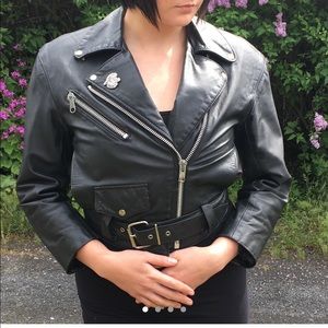 Vintage leather jacket